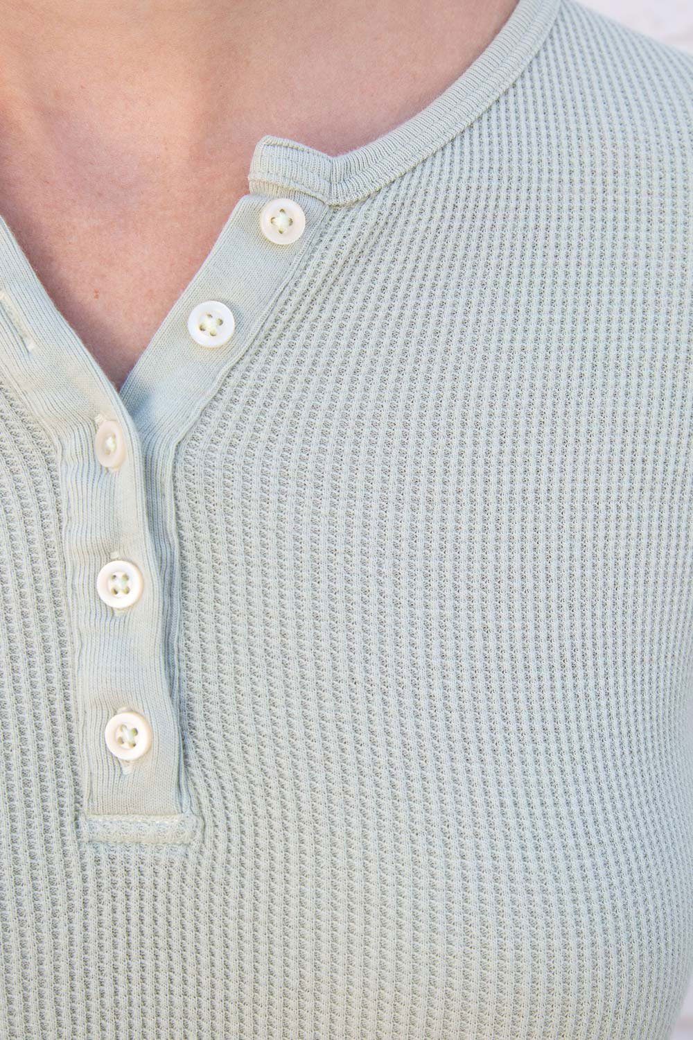 Ahern Thermal Top | Mint Green / Regular Fit