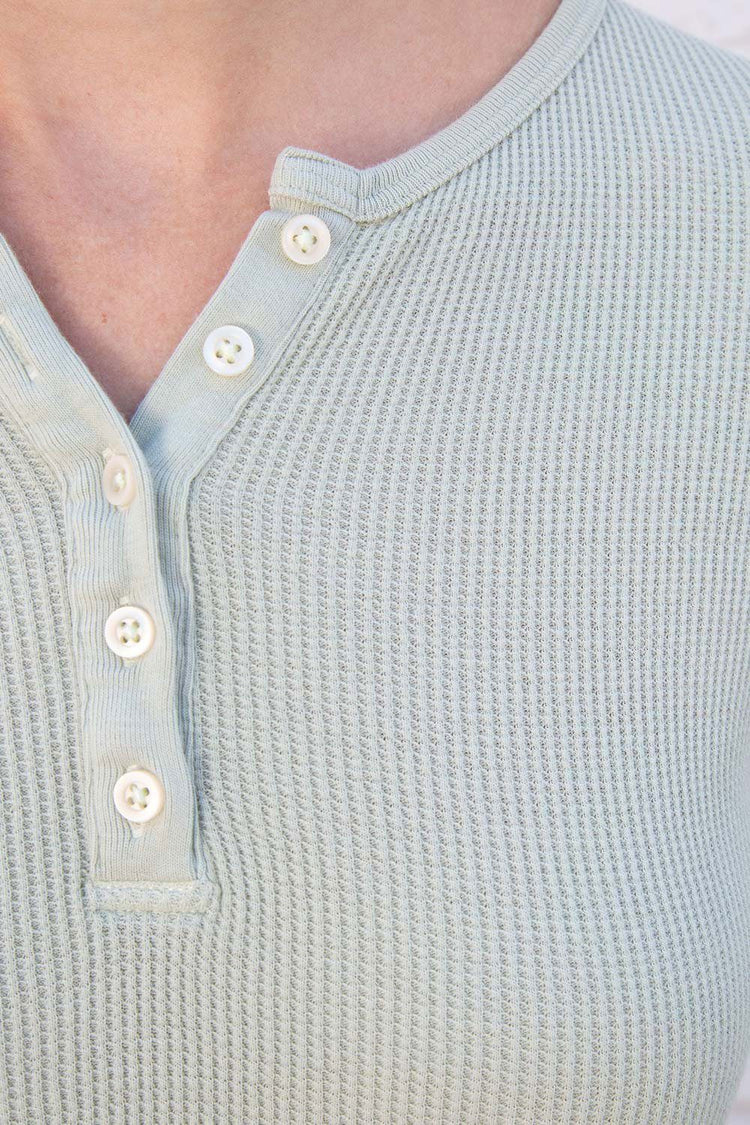 Ahern Thermal Top | Mint Green / Regular Fit