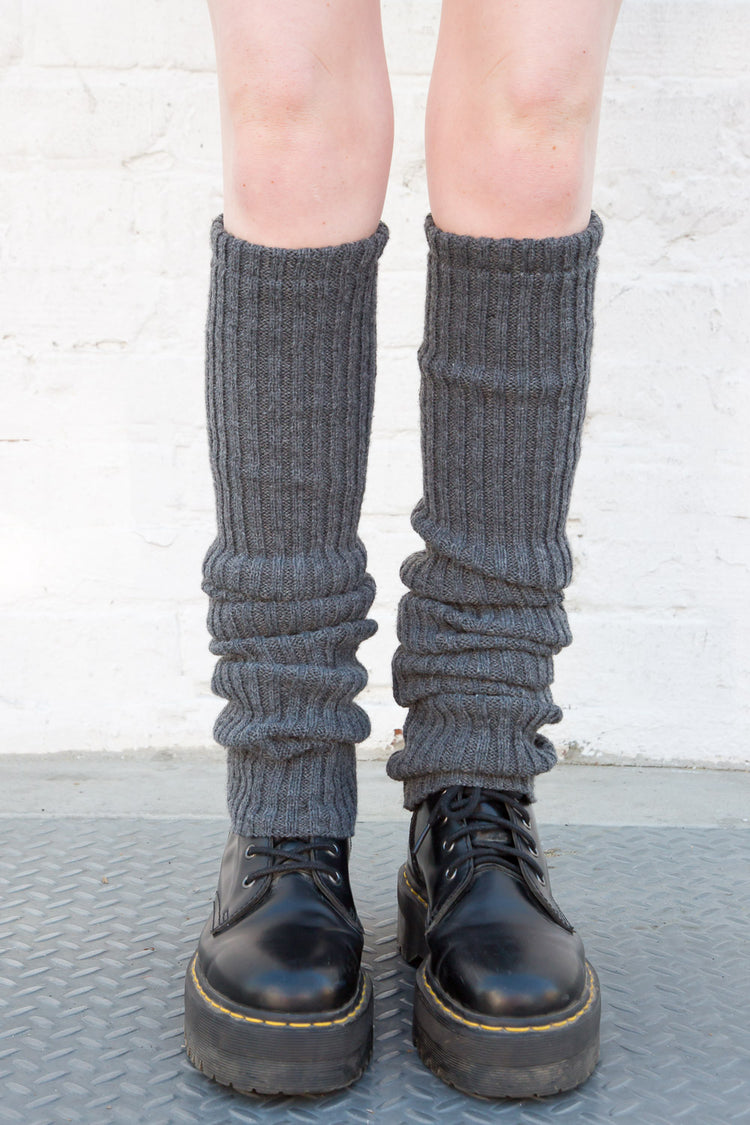 Leg Warmers | Charcoal