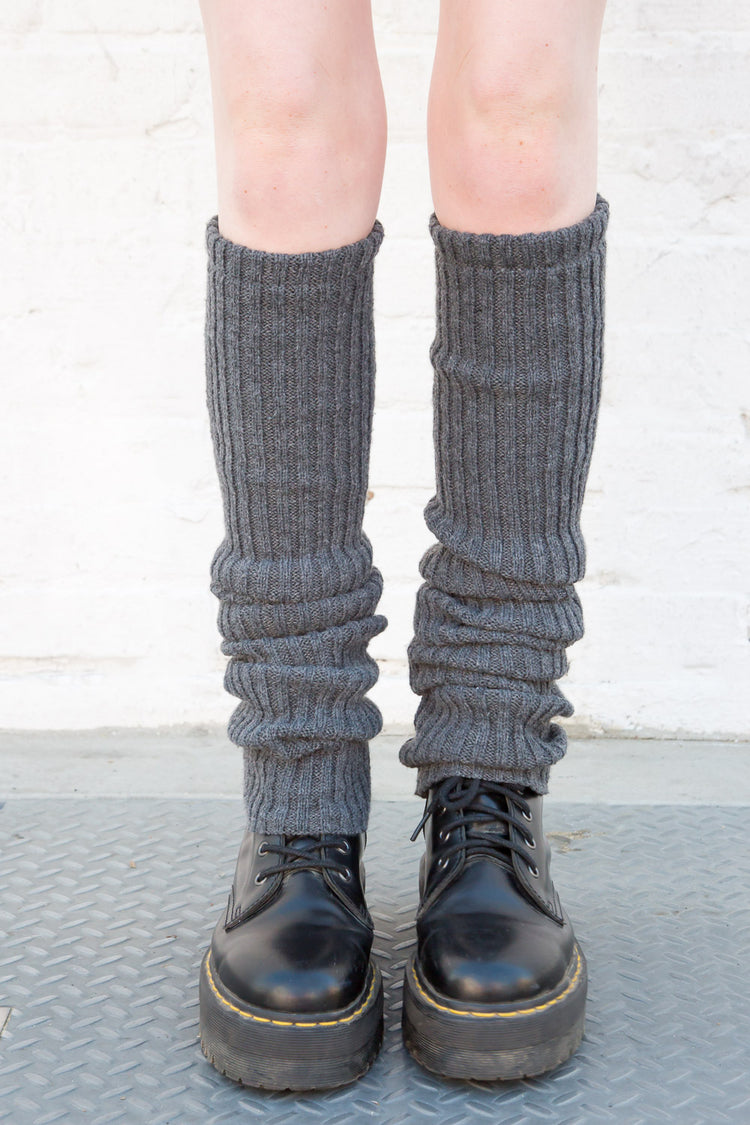 Leg Warmers | Charcoal