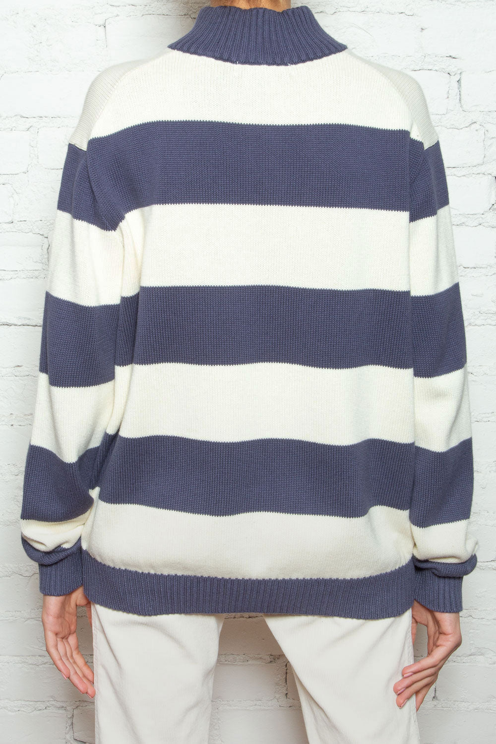 Aleah Stripe Sweater – Brandy Melville UK - Main Image