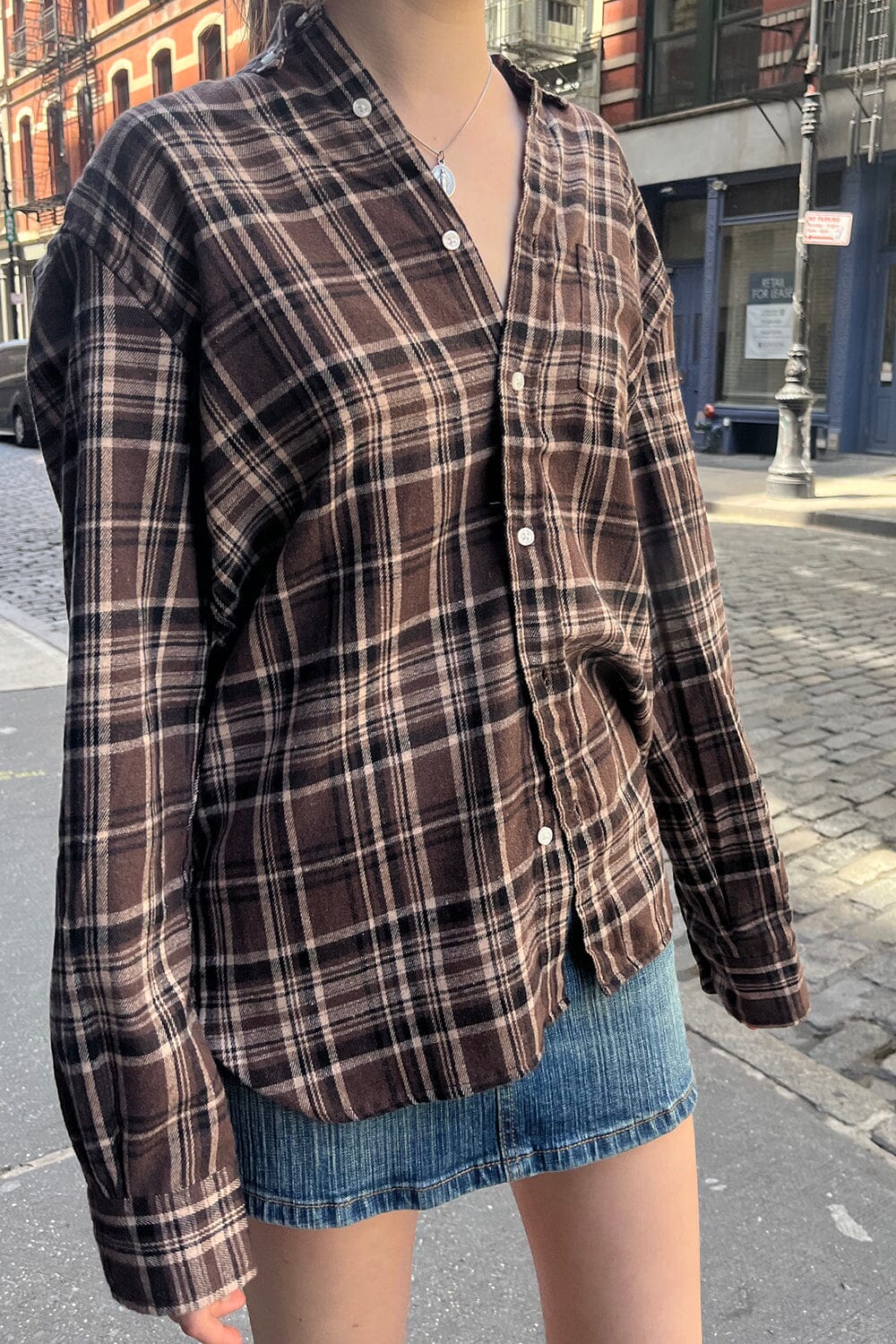 Brown And Black Plaid / S/M