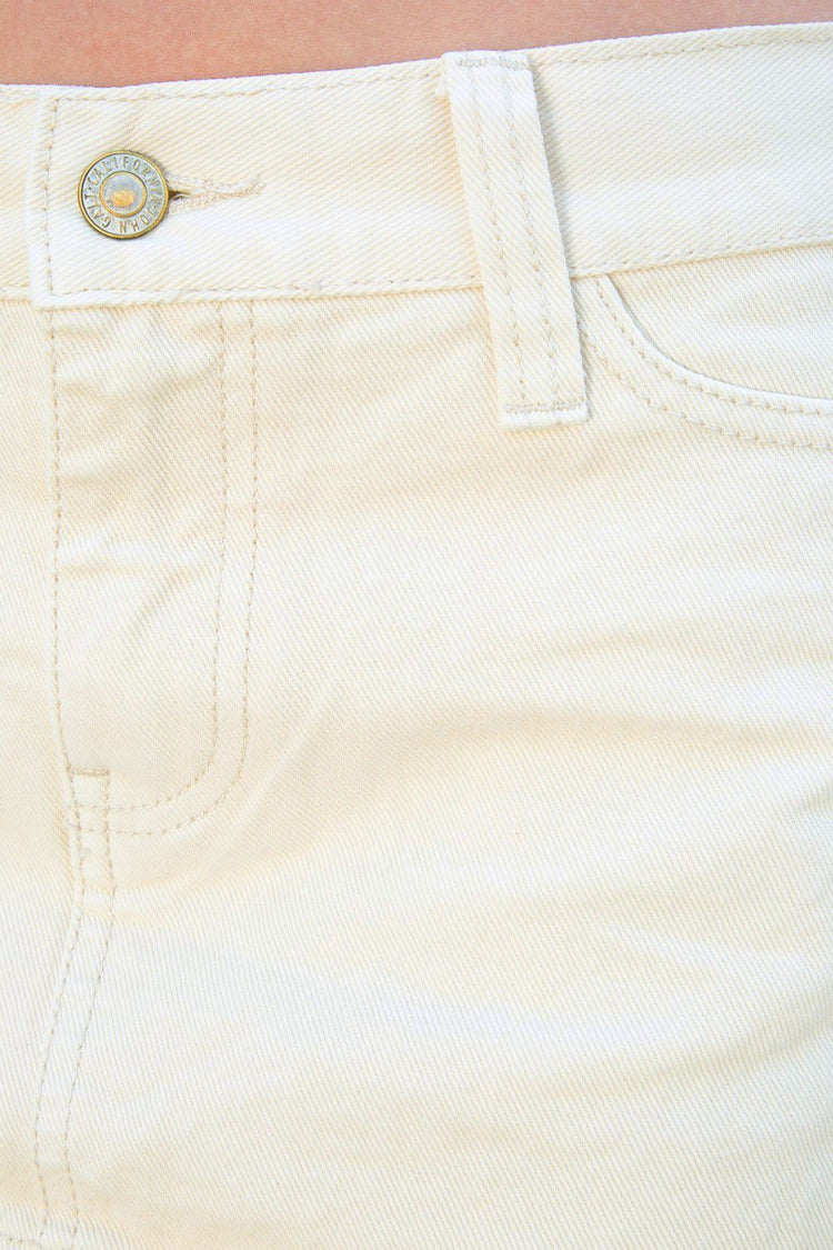 Malia Mini Skirt | Ivory / S