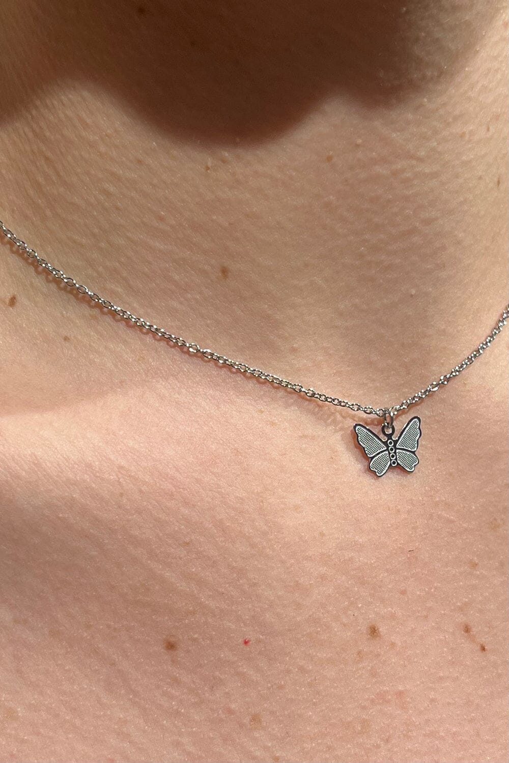 Brandy melville hot sale butterfly necklace