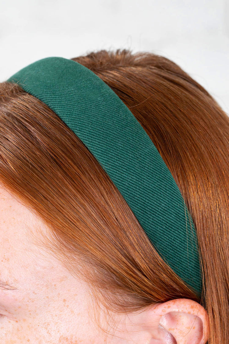 Solid Headband | Dark Green