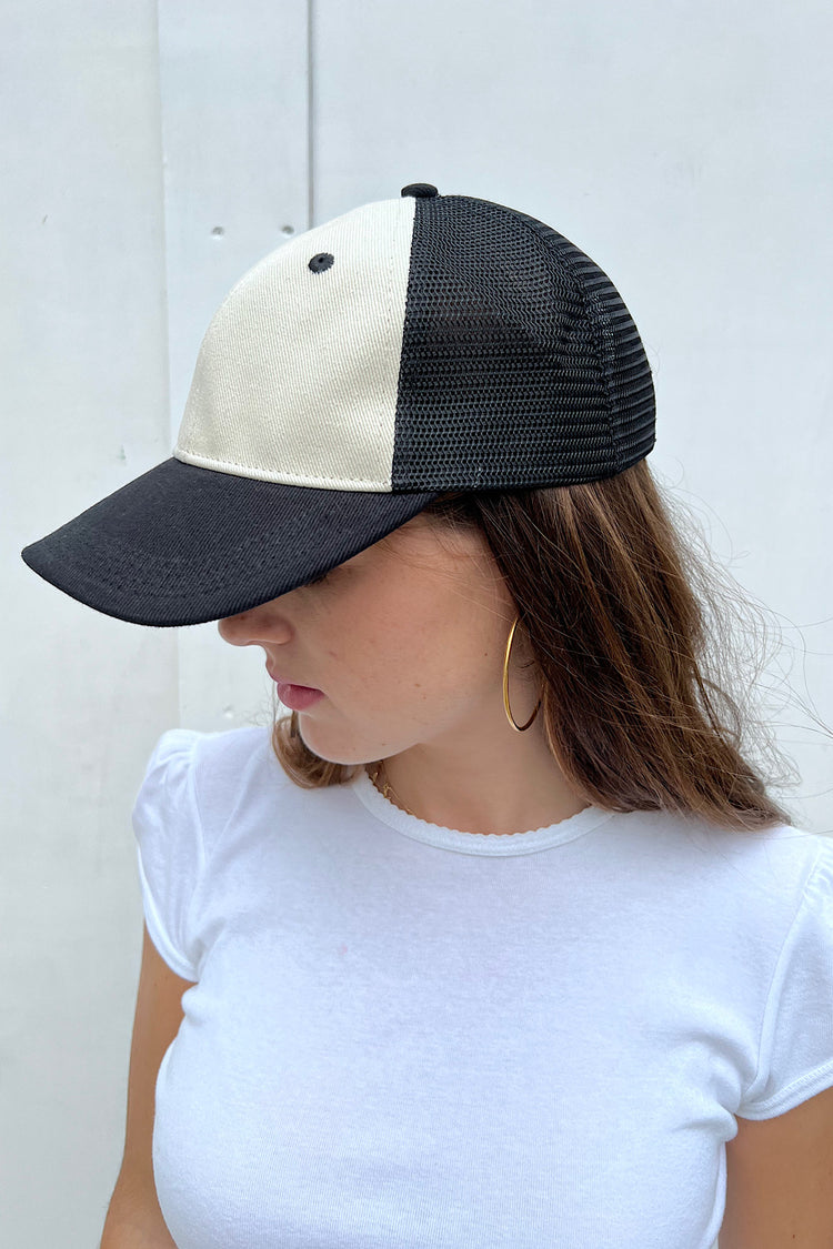 Katherine Mesh Cap | Black