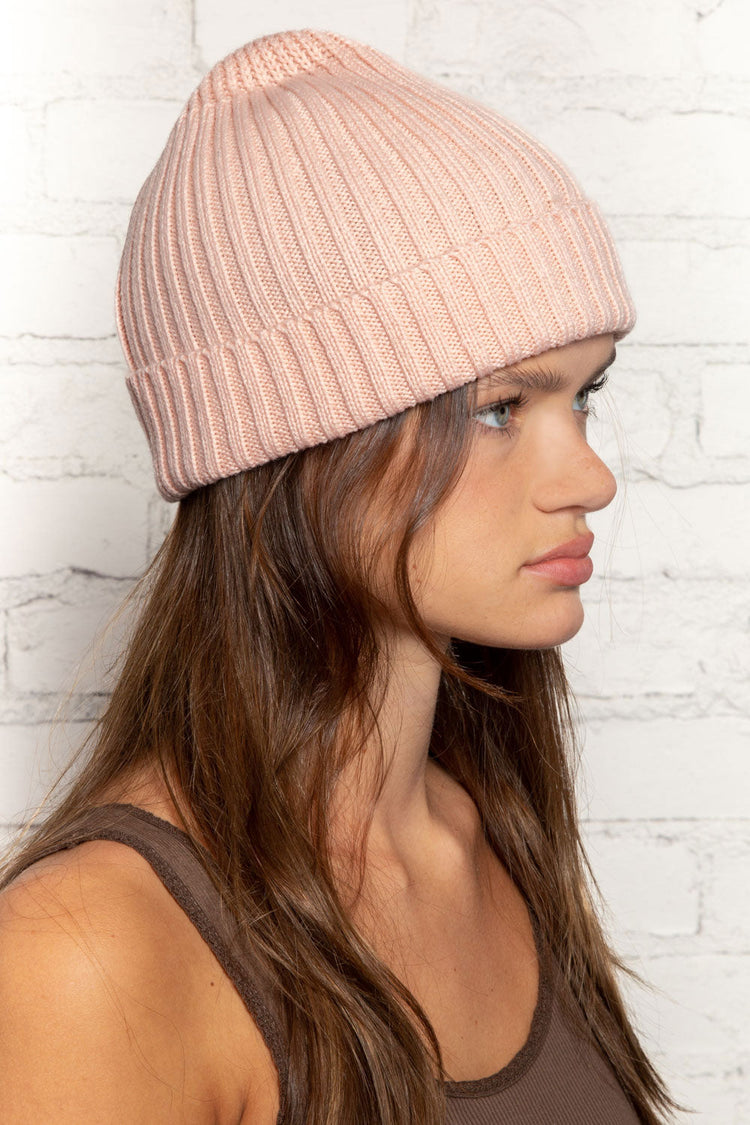 Jade Beanie | Pink