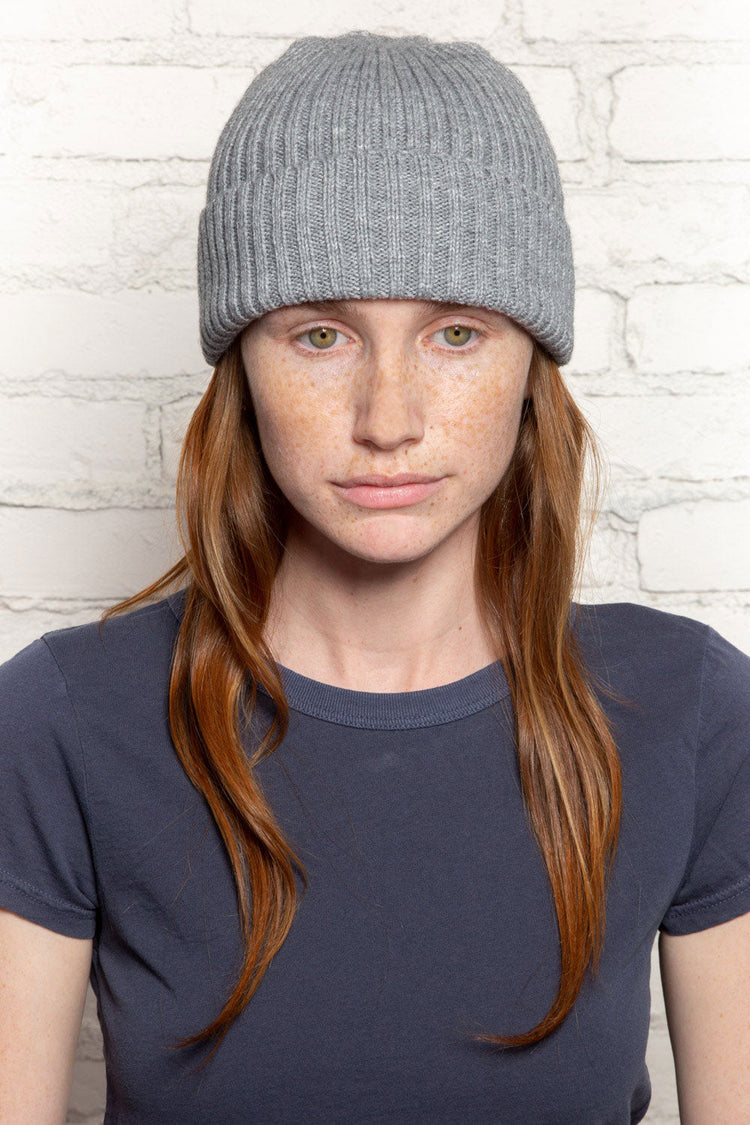 Jade Beanie | Heather Grey