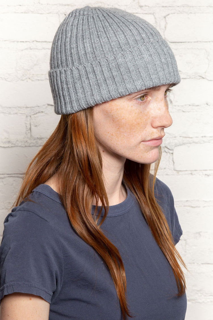 Jade Beanie | Heather Grey
