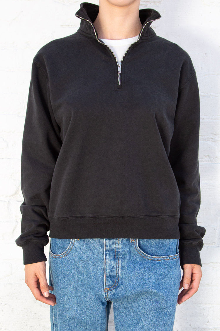 Missy Cotton Sweatshirt | Black / Regular Fit