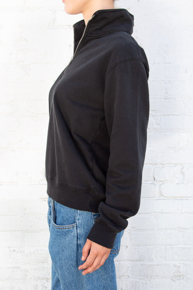 Missy Cotton Sweatshirt | Black / Regular Fit