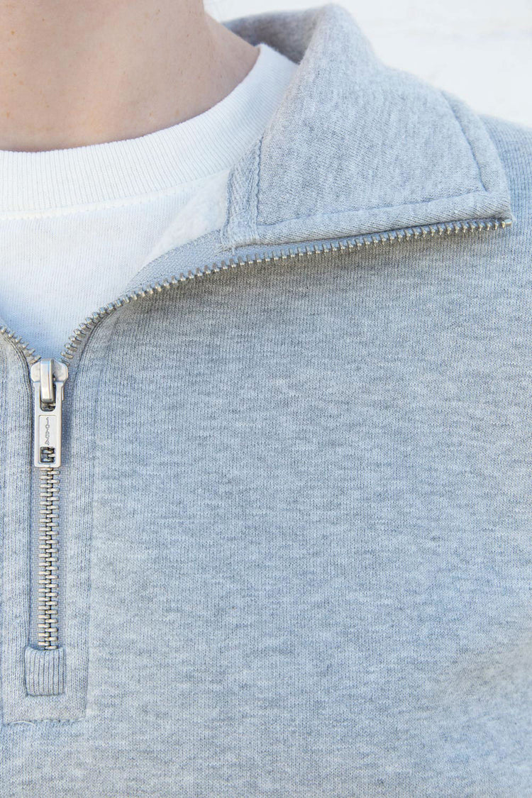 Missy Cotton Sweatshirt | Light Grey / Regular Fit