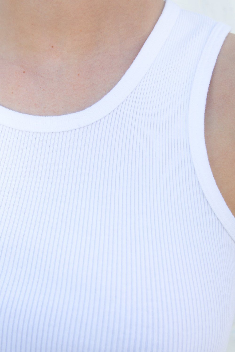 Natasha Tank | White / XS/S