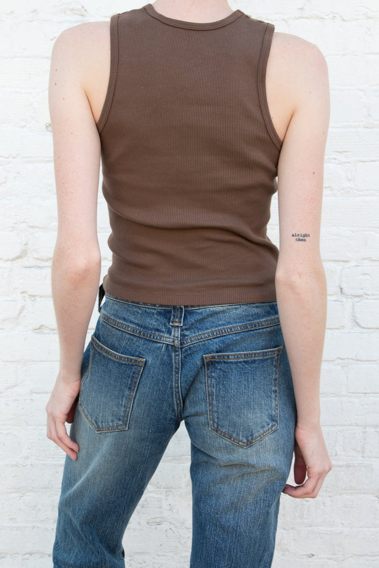 Natasha Tank | Brown / XS/S