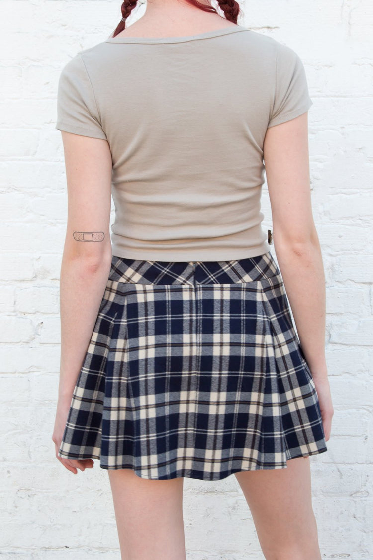 Zelly Basic Top | Taupe / XS/S