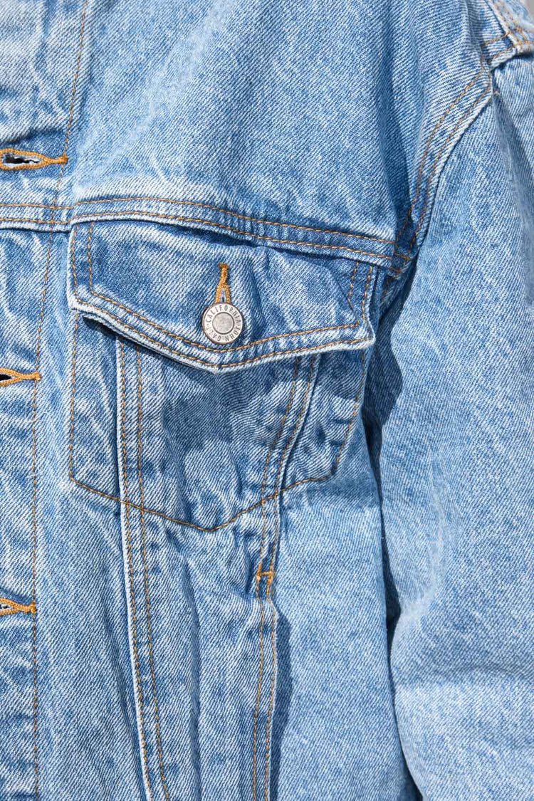 Kaylee Denim Jacket | Light Denim / S/M