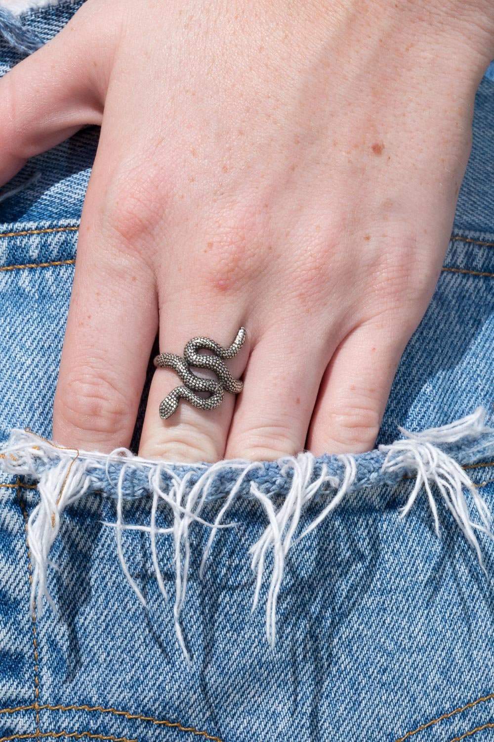 Snake Ring | Silver